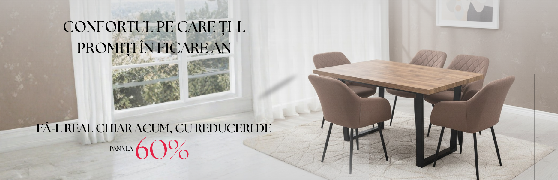 Reduceri pana la 60% VreiMobila