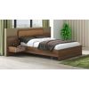 Set dormitor effect, nuc, dulap 150 cm, pat 160x200 cm, 2 noptiere, comoda