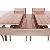 Set masa cu 6 scaune, ros rustic