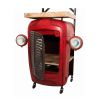 Mobilă bar cap tractor mare mcb-5003, roșu vintage