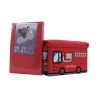 Taburet fire truck, 32 x 32 x 48 cm
