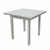 Masa living max7 b, bialy, extensibila 80/110x80x76 cm, lemn masiv de fag/pal