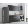 Bucatarie Sofia 200 cm, Wenge, Blat termic nuc, Corp hota