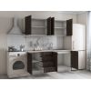 Bucatarie maya 180 cm, nuc columbia, blat kastamonu travertin 28 mm, fronturi mdf