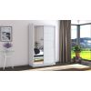 Dressing beta alb 120x200x58 cm cu oglinda