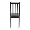 Scaun din lemn masiv de fag tapitat cu stofa s-38 boss10 cz 26 x, negru