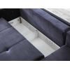 Coltar monza, 270x150x90 cm, extensibil cu lada
