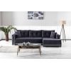 Coltar monza, 270x150x90 cm, extensibil cu lada