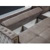 Coltar monza, 270x150x90 cm, extensibil cu lada