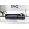 Coltar monza, 270x150x90 cm, extensibil cu lada