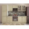 Bucatarie grand 260, bej, fronturi mdf, corp din pal