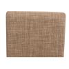 Scaun kanzona tapitat, lennon 101, maro, lemn masiv fag, 45x90x53 cm