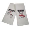 Set 2 prosoape bucatarie, model craciun, 40x60 cm