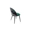 Set 4 scaune living, stofa premium, s-171, tapiterie verde