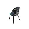 Set 4 scaune living, stofa premium, s-171, tapiterie verde