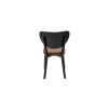 Scaun living, tapitat cu stofa, c523, maro