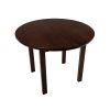 Set masa extensibila 100 x 130 cm cu 4 scaune tapitate, mb-12 poli1 si s-38 boss4 w15, wenge, lemn masiv, stofa