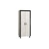 Dressing Omega, Alb murdar, 84x202x52 cm