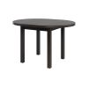 Masa living poli1 w, wenge, extensibila 100/130 cm, lemn masiv de fag/pal