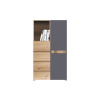 Dulap Thiene TH15, gri, 90x157x40 cm