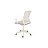 Scaun birou S-196, Gri, 100x44.5x48 cm, Material Textil