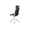 Scaun birou S-191, 116x45x49 cm, Negru, Material Textil