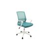 Scaun birou S-196, Turcoaz, 100x44.5x48 cm, Material Textil