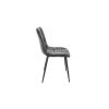 Scaun Bucatarie Tapitat S-208, Stofa, Gri
