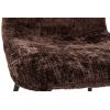 Scaun bucatarie Tapitat S-208, Stofa, Maro