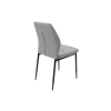 Scaun tapitat S-213, Stofa, Gri deschis