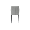 Scaun tapitat S-213, Stofa, Gri deschis
