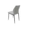 Scaun tapitat S-213, Stofa, Gri deschis