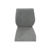 Scaun tapitat S-213, Stofa, Gri deschis