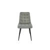 Scaun bucatarie tapitat S-214, Stofa, Gri