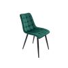 Set 4 scaune bucatarie tapitat S-214, Stofa, Verde [CLONE]