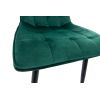 Set 4 scaune bucatarie tapitat S-214, Stofa, Verde [CLONE]