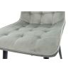 Scaun bucatarie tapitat S-214, Stofa, Gri