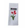 Set 2 prosoape bucatarie, model floral, 40x60 cm
