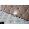 Pat Encanto 160 x 200 , tapitat, culoare cappuccino