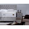 Pat Tessa 160 x 200 , tapitat, culoare gri deschis