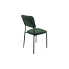 Set 2 Scaune bucatarie, tapitat cu stofa, s-209, verde