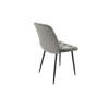 Set 2 Scaune Bucatarie Tapitat S-212, Stofa, Gri