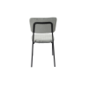 Set 4 Scaune bucatarie, tapitat cu stofa, s-211, gri