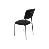 Set 4 scaune, tapitate cu stofa, s-209, negru