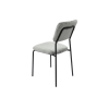 Set 4 Scaune bucatarie, tapitat cu stofa, s-211, gri