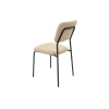 Set 4 scaune, tapitate cu stofa, s-209, maro