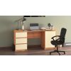 Birou KS13 stejar deschis/crem