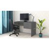 Birou Astana 1C, gri, 120x75x60 cm