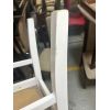 Scaun din lemn masiv de fag tapitat cu stofa s-38 boss10 b2, alb (OUTLET)