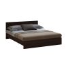 Dormitor Eco wenge, dulap 3 usi, pat 160x200 cm, 2 noptiere, comoda